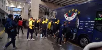 Fenerbahçe, Gaziantep FK maçı için Gaziantep'e geldi