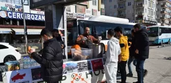 Gaziantep'te depremzedelere ücretsiz çorba ikramı