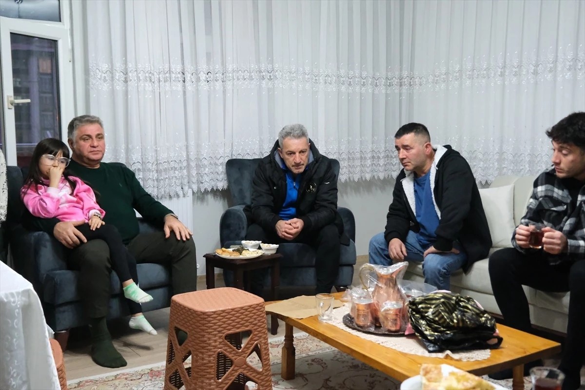 Giresunspor, depremde hayatını kaybeden futbolcuyu andı