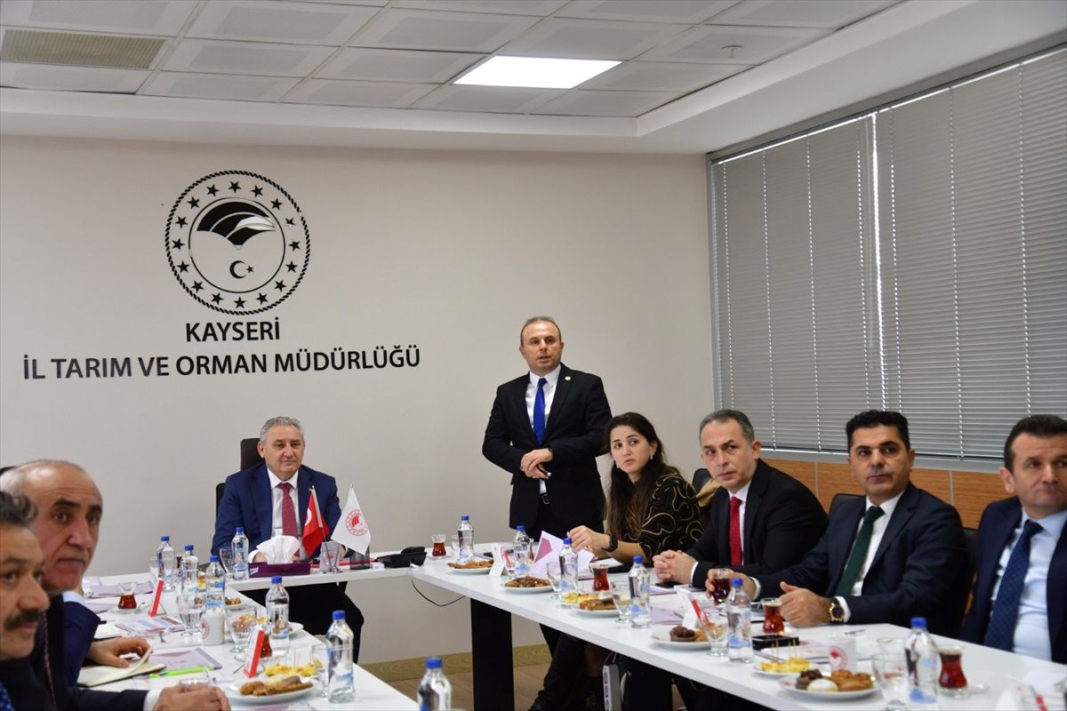 Kayseri\'de Tarımsal Üretim Planlama Toplantısı Gerçekleştirildi