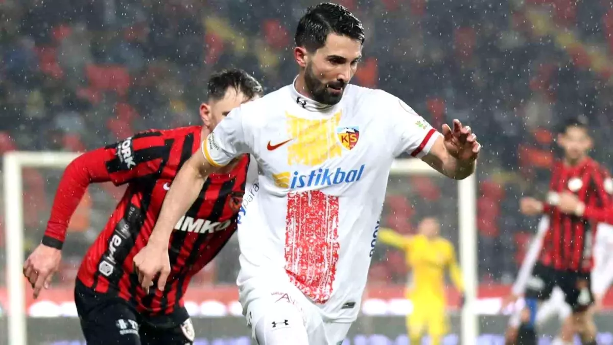 Kayserispor, 7 maçlık mağlubiyet serisini sonlandırdı