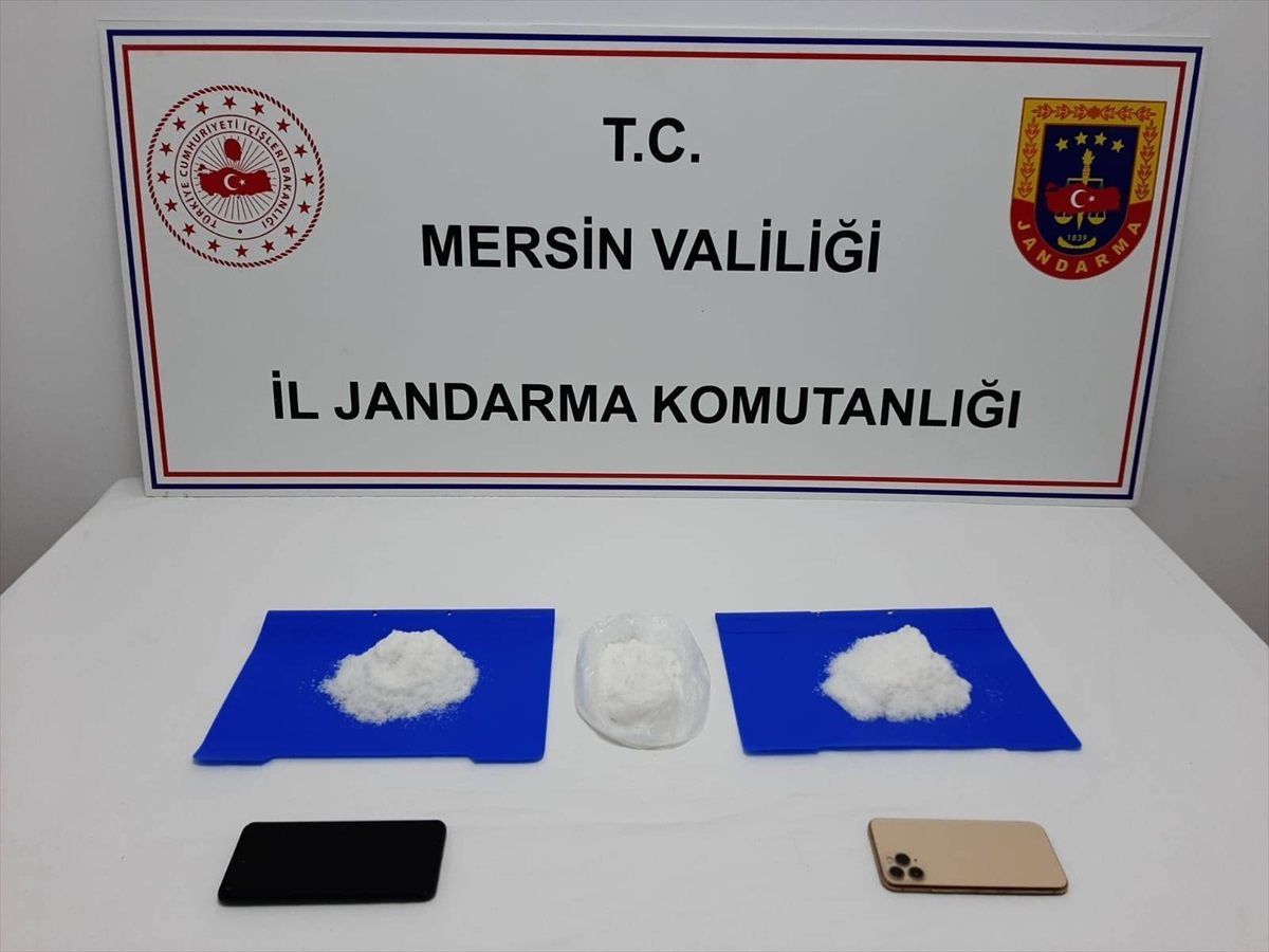 Mersin\'de 1 Kilo 23 Gram Sentetik Uyuşturucu Ele Geçirildi