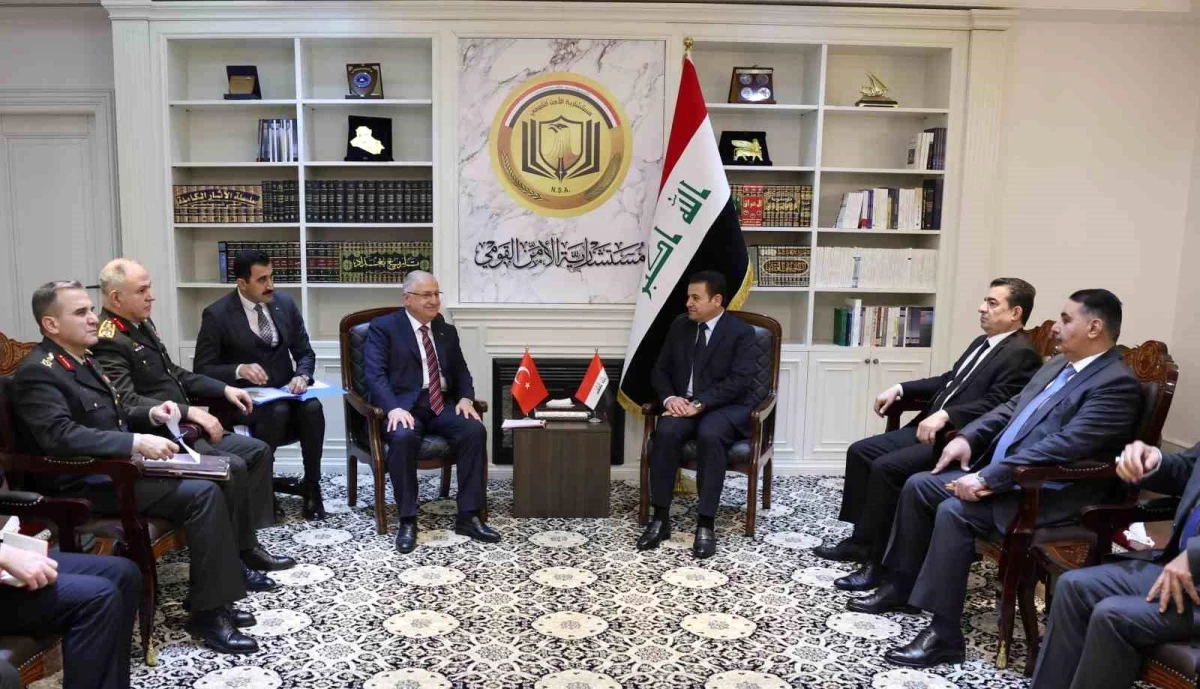 Milli Savunma Bakanı Yaşar Güler, Irak Ulusal Güvenlik Müsteşarı ile görüştü