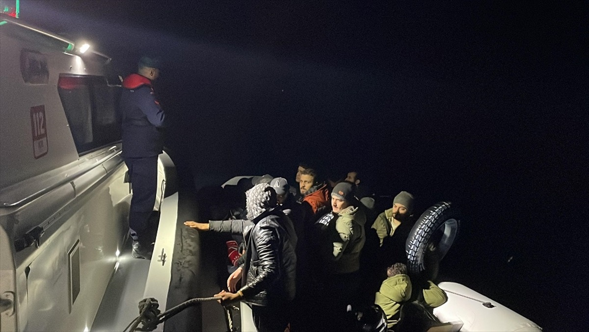 Bodrum Açıklarında 31 Düzensiz Göçmen Yakalandı