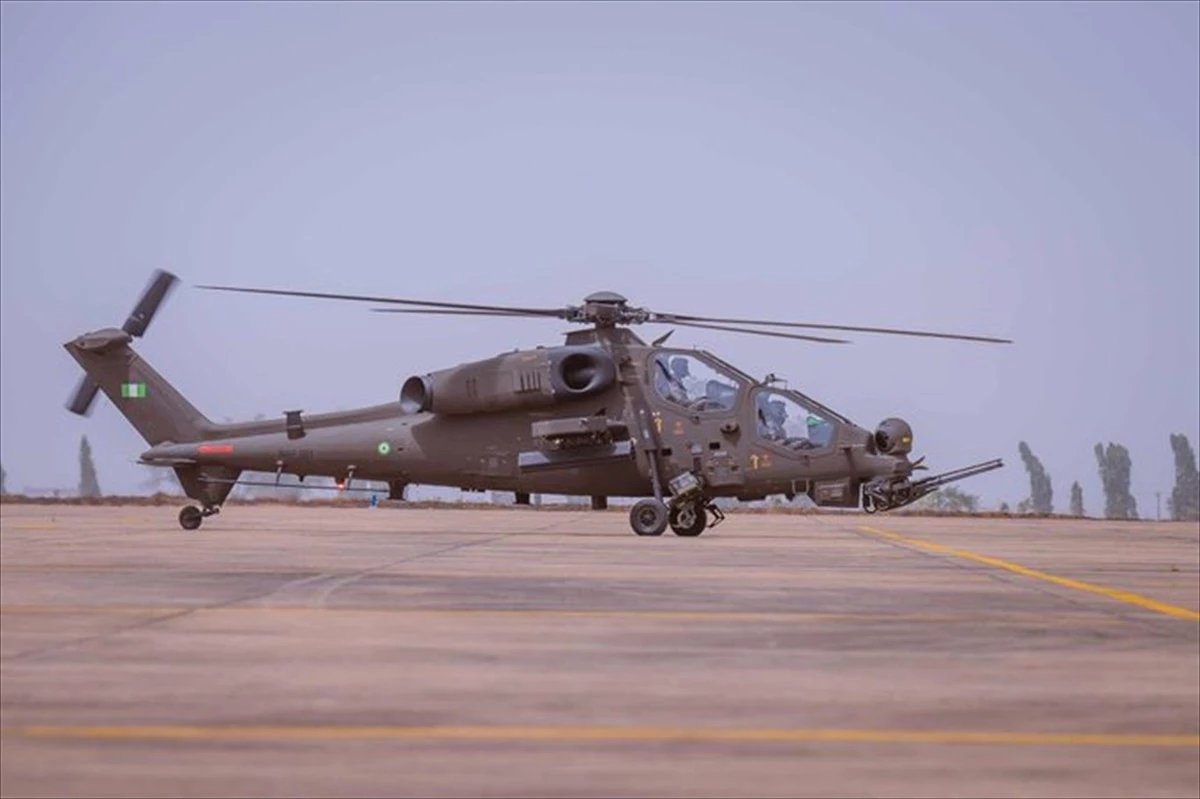 Nijerya, Türkiye\'den satın alınan helikopterlerle güvenlik sorunlarına karşı mücadele ediyor