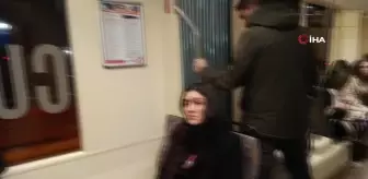 Tramvayda Dilendiler ve Sağlık Personeli ile Tartıştılar