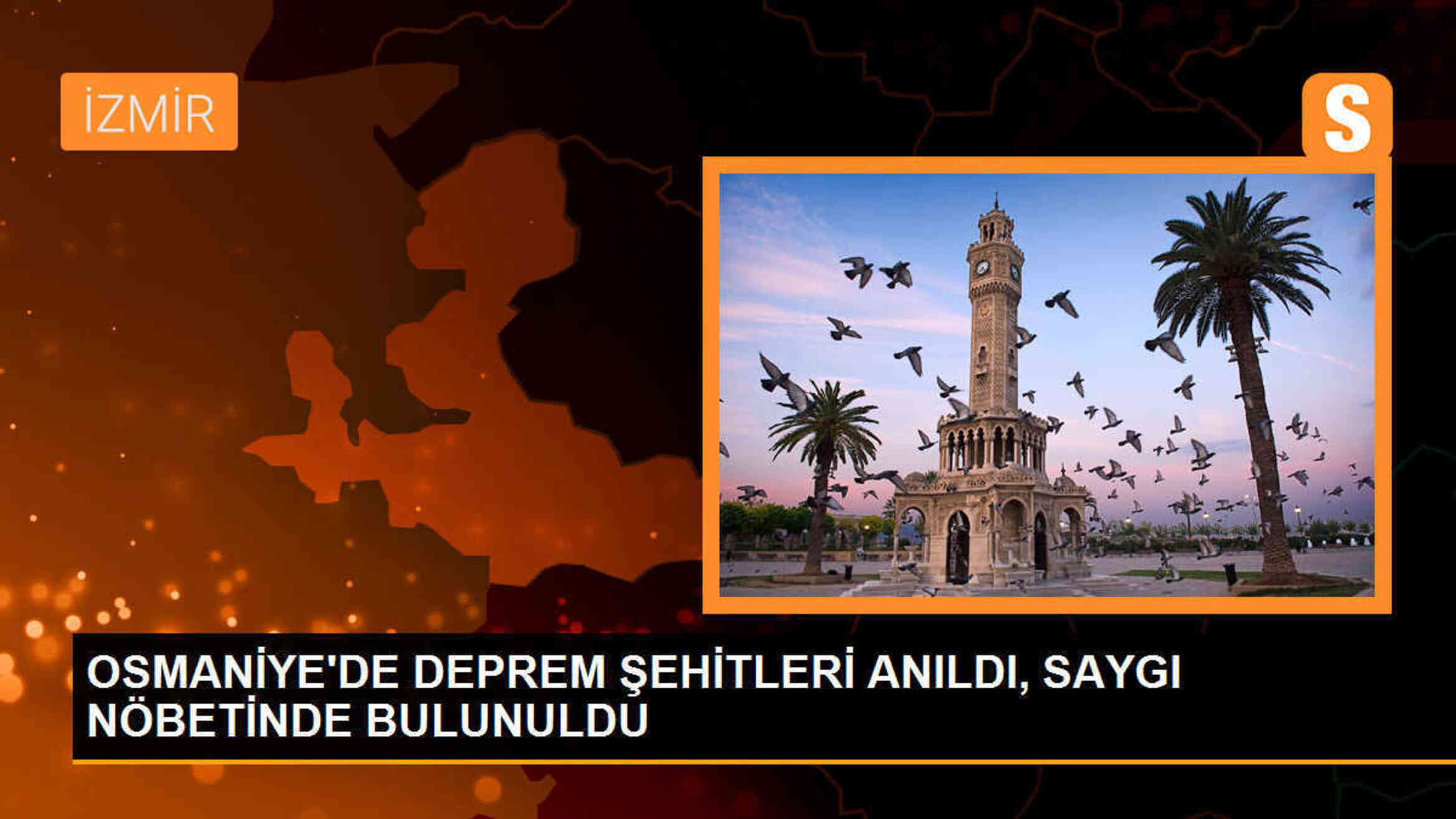 Osmaniye\'de deprem şehitleri anıldı, saygı nöbetinde bulunuldu