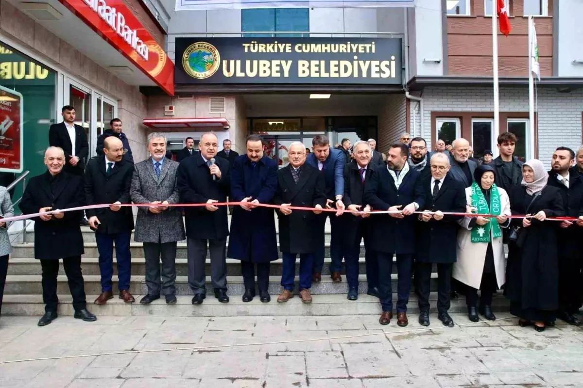 Ordu\'nun Ulubey ilçesinde toplu açılış ve temel atma töreni gerçekleştirildi