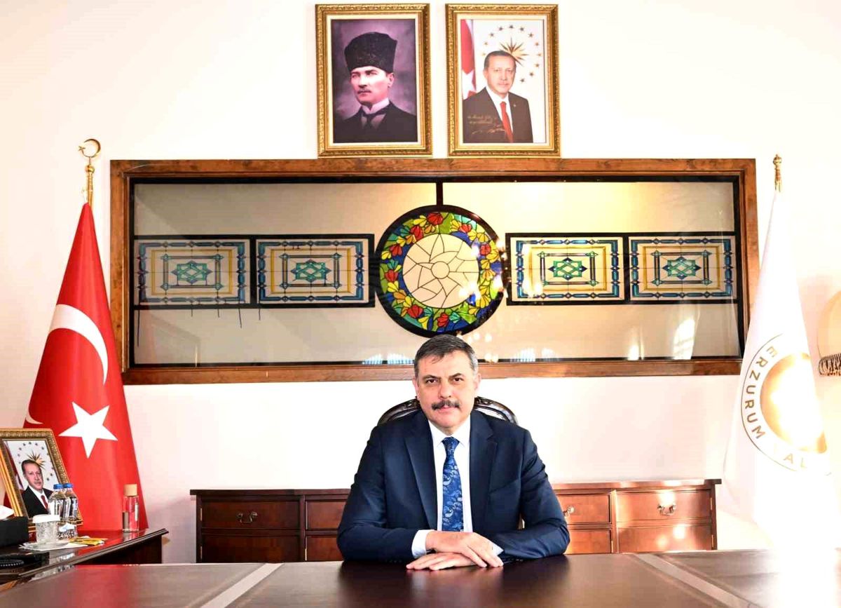 Erzurum Valisi Mustafa Çiftçi Miraç Kandili\'ni Kutladı