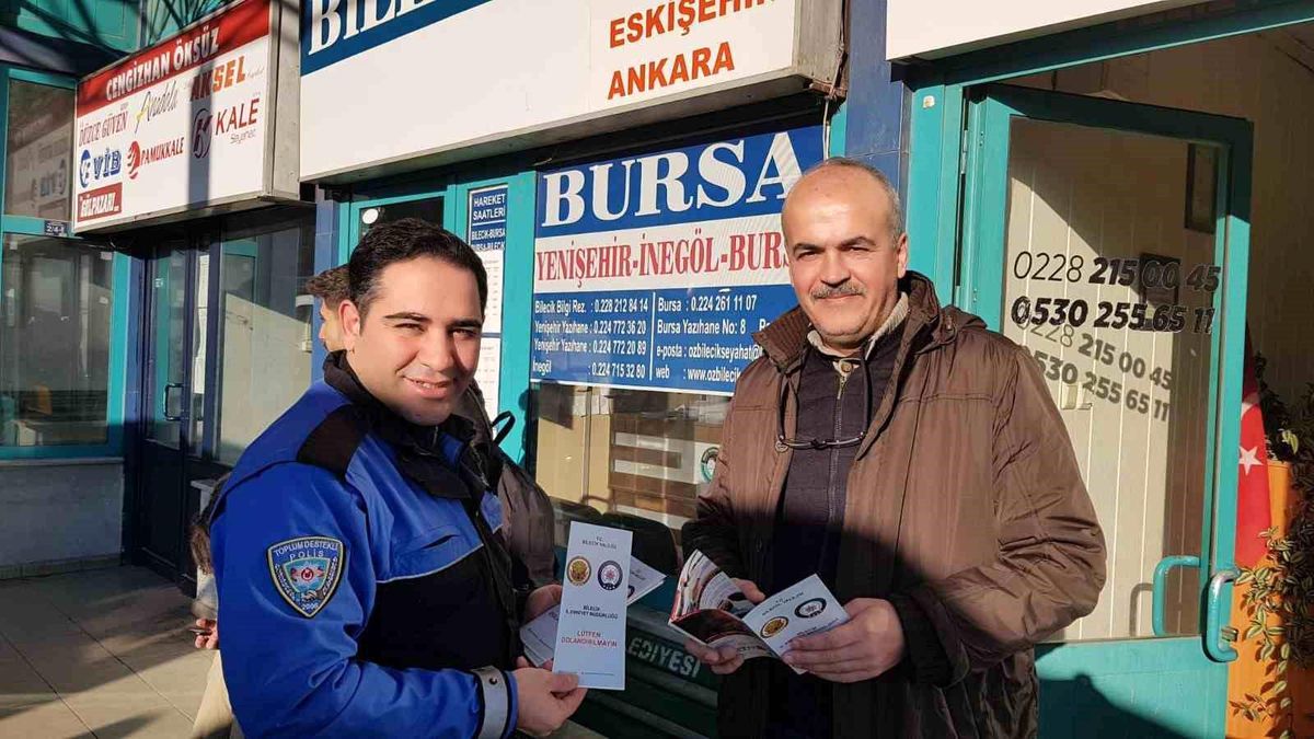 Bilecik\'te Dolandırıcılık Mağduru Olmayın Projesi Devam Ediyor