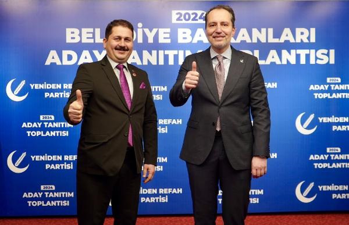 Yeniden Refah Partisi 80 belediye başkan adayını daha açıkladı