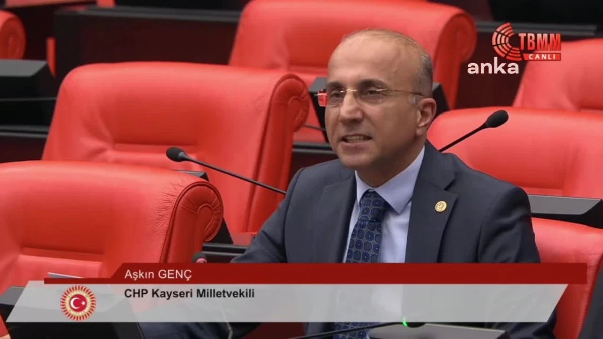 CHP Milletvekili Aşkın Genç, iktidarı eleştirerek deprem yardımlarının etkin kullanılmadığını söyledi