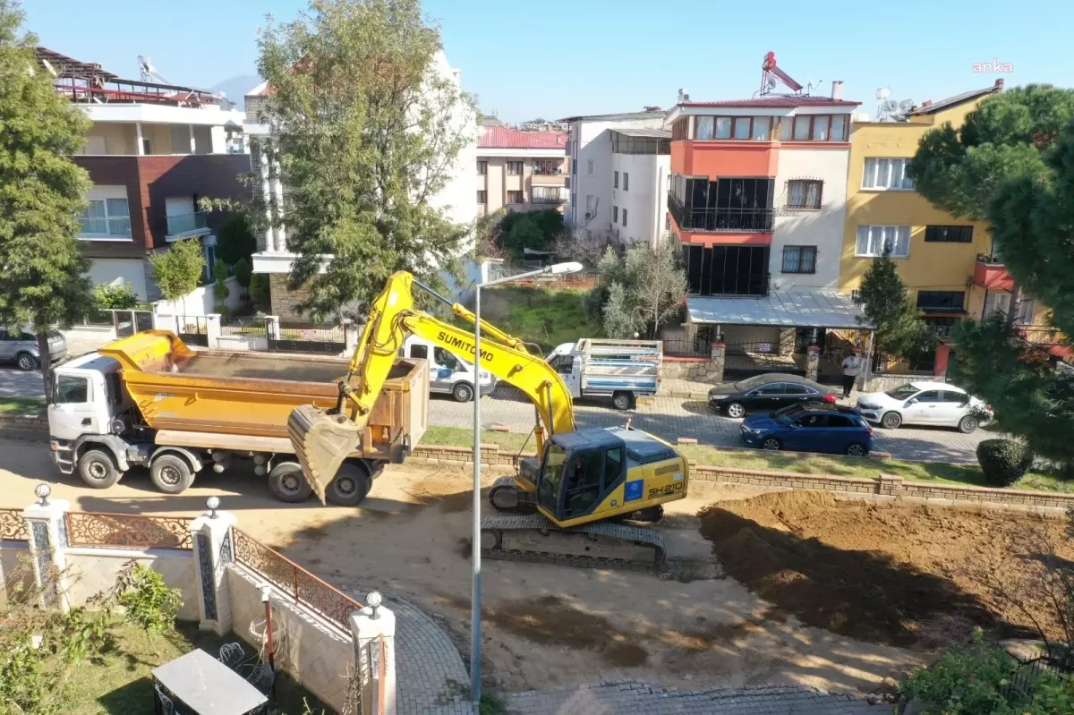 Aydın Büyükşehir Belediyesi, Nazilli'de Şehit Mustafa Arslan Bulvarı'nı yeniliyor