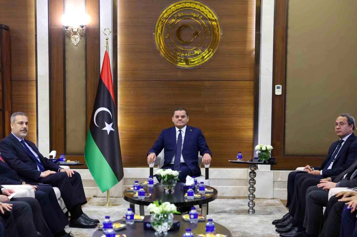Dışişleri Bakanı Hakan Fidan, Libya Ulusal Birlik Hükümeti Başbakanı ile görüştü