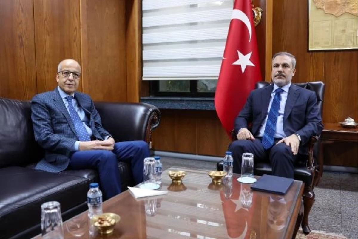 Dışişleri Bakanı Hakan Fidan, Libya Merkez Bankası Başkanı El-Kebir ile Görüştü
