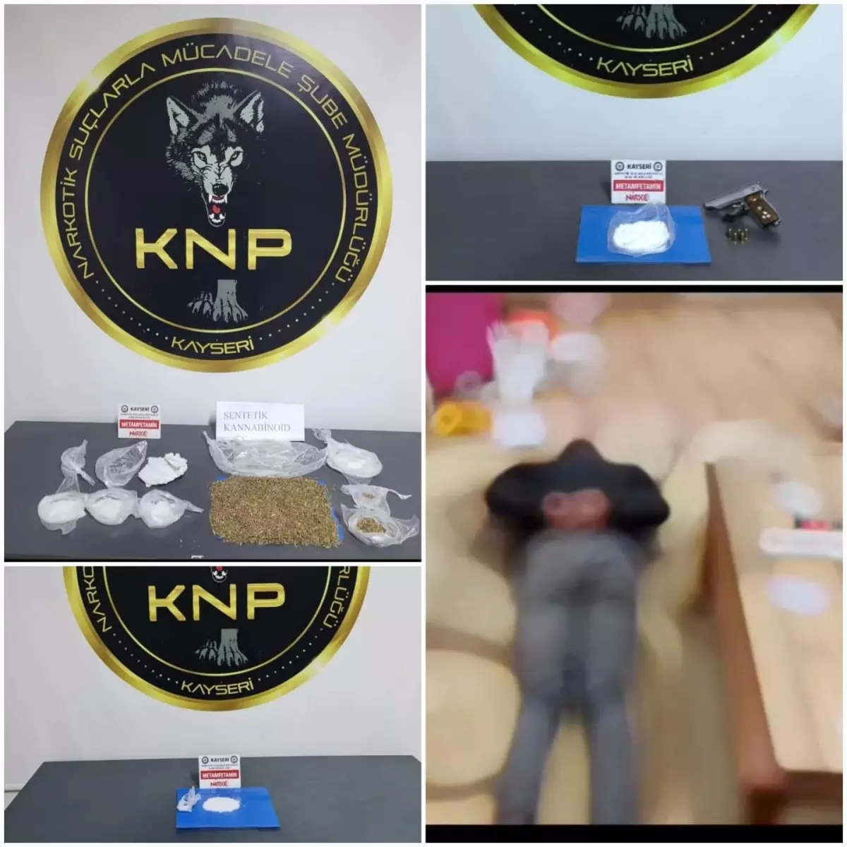 Kayseri\'de Uyuşturucu Operasyonu: 15 Şahıs Yakalandı
