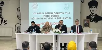 Van Çaldıran'da okul güvenliği toplantısı yapıldı