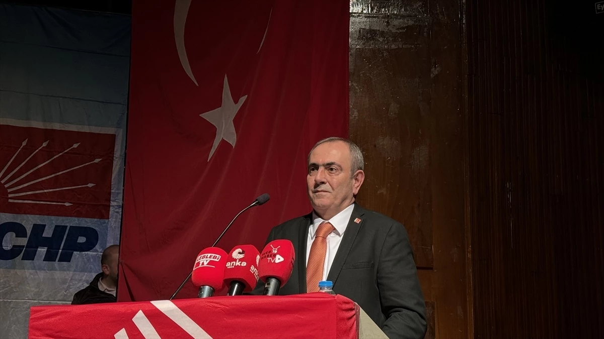 CHP\'nin Çorum Belediye Başkan Adayı Hasan Levent Çöphüseyinoğlu Tanıtıldı