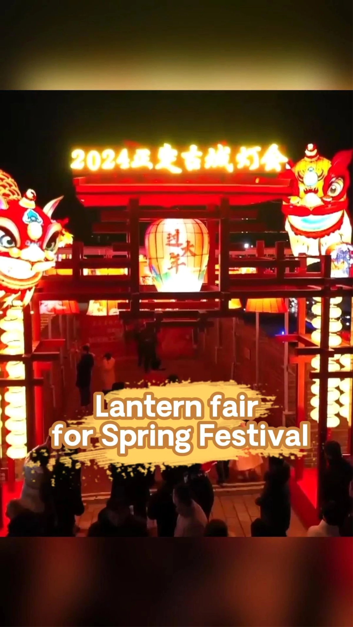 Çin\'de Bahar Bayramı için Fener Fuarı Düzenlendi
