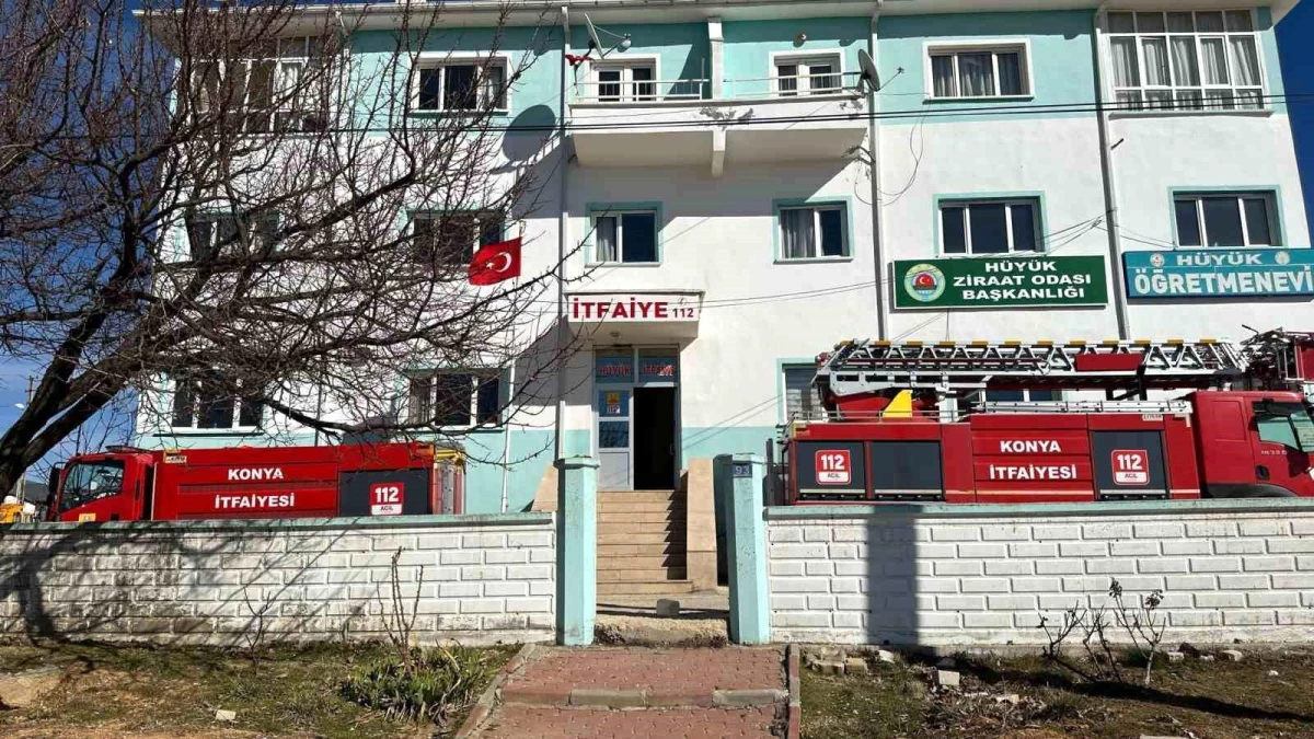 Konya\'da İtfaiye Görevlisi Kalp Krizi Sonucu Hayatını Kaybetti