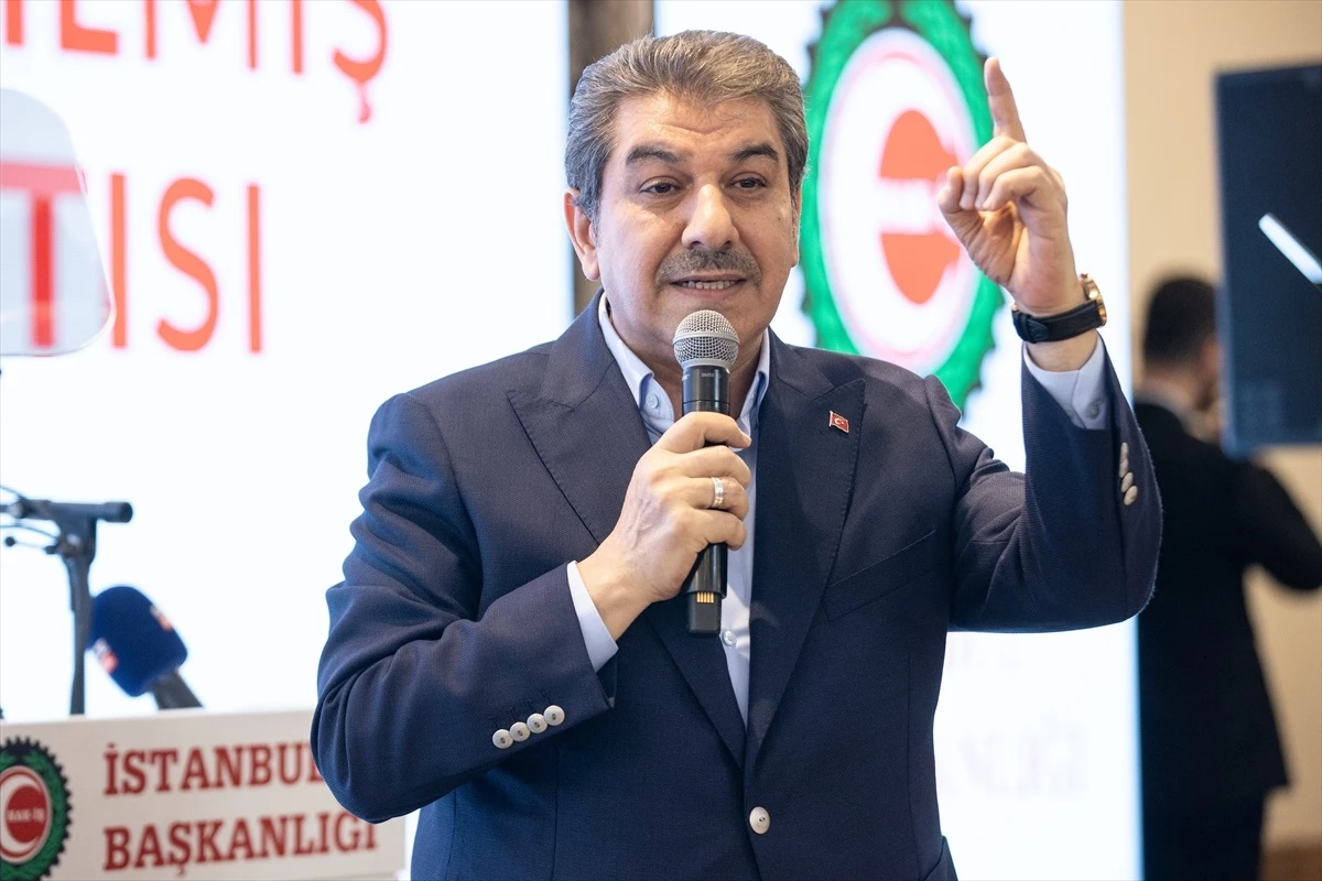 Murat Kurum, İstanbul\'da sendikalara destek vereceğini açıkladı