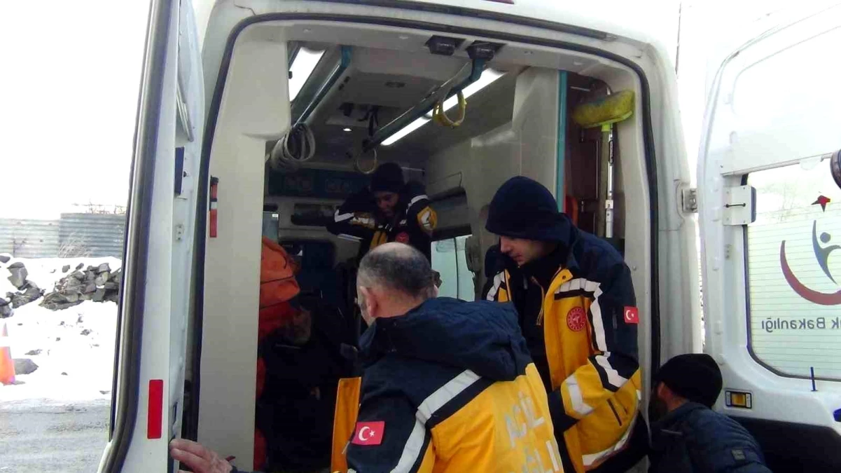 Kars\'ta mahsur kalan 4 hasta kurtarıldı