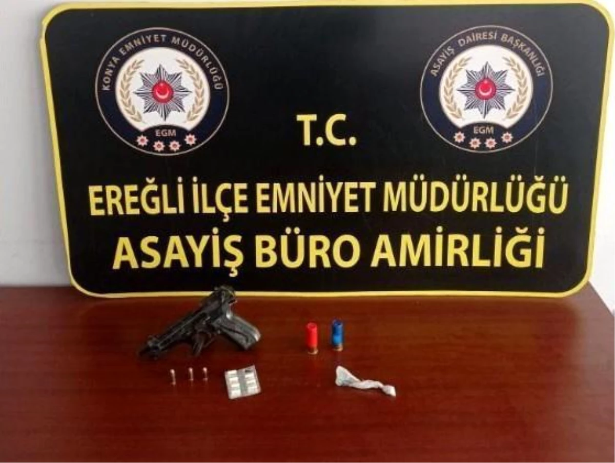Konya Ereğli\'de Silahlı Yaralanma Olayının Şüphelisi Yakalandı