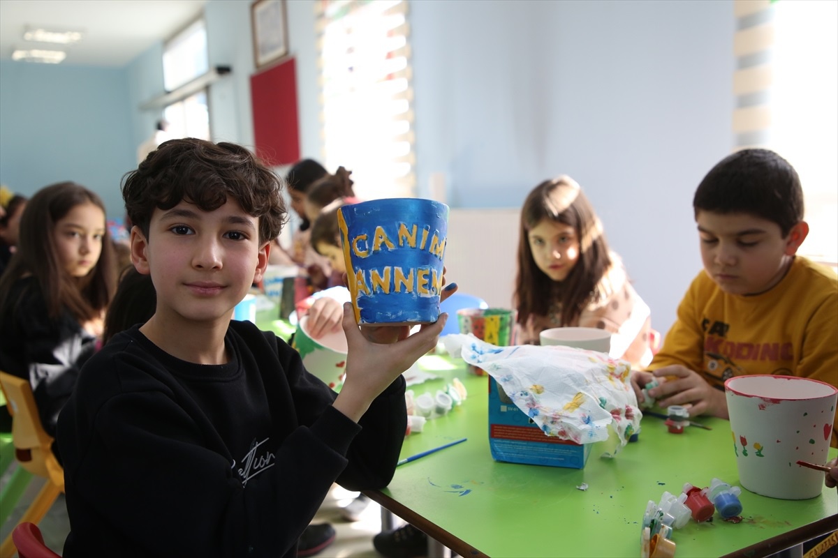 Melikgazi Belediyesi, yarıyıl tatilinde çocuklara atölyeler düzenledi