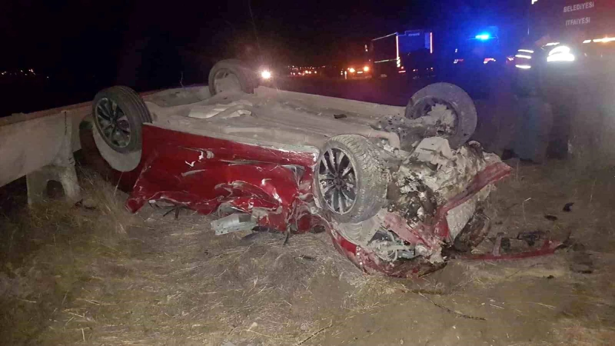 Isparta\'da Otomobil Kazası: 1 Ölü, 1 Yaralı