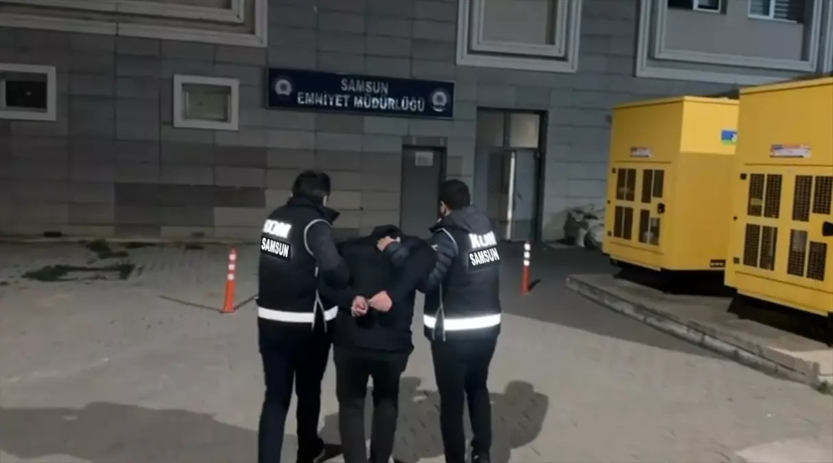 Samsun'da 18 Yıl Hapis Cezası Bulunan Firari Hükümlü Yakalandı