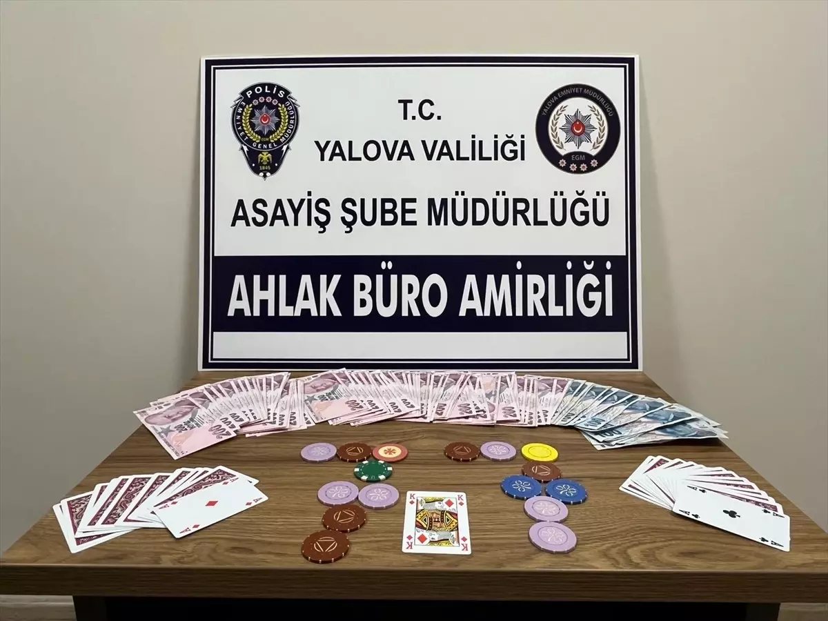 Yalova\'da Kumar Oynayan 8 Kişiye 51 Bin 400 Lira Cezası