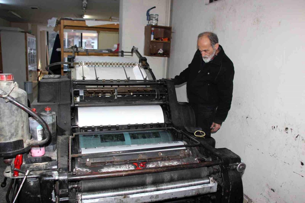 Rize\'de Matbaacılık Mesleği Tehlikede: Çırak Yetişmiyor