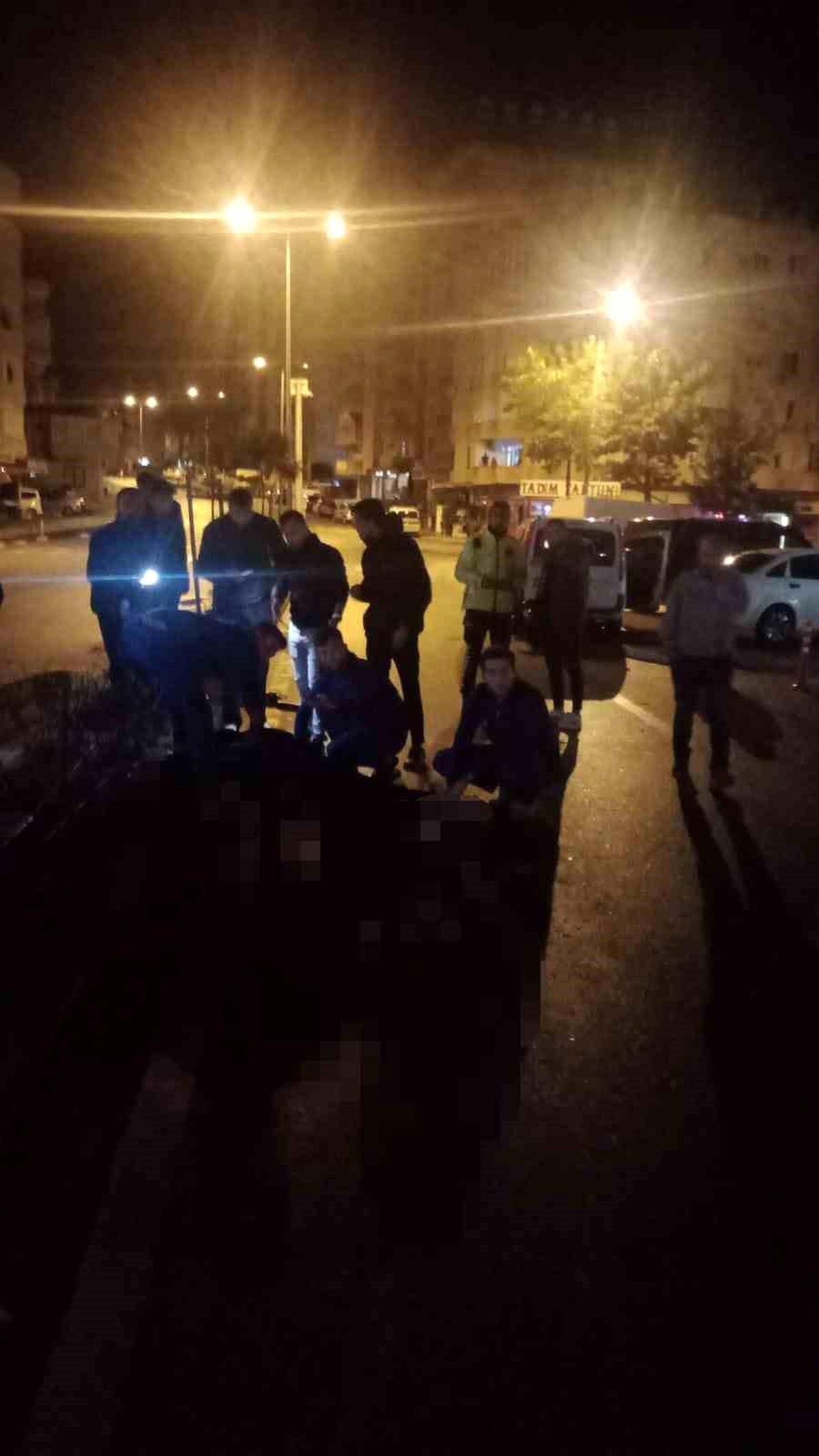 Alkollü motosiklet sürücüsü kaza sonucunda ağır yaralandı