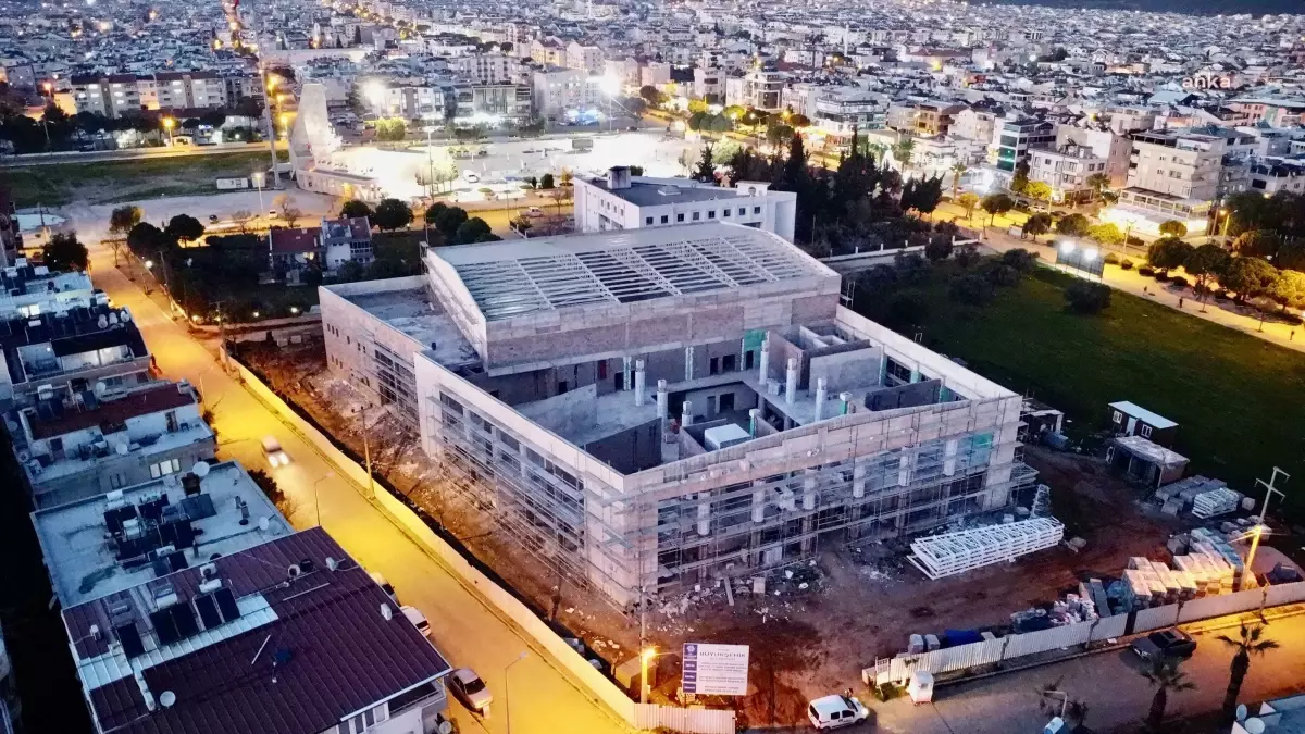 Didim Kültür Merkezi İnşaatı Denetlendi