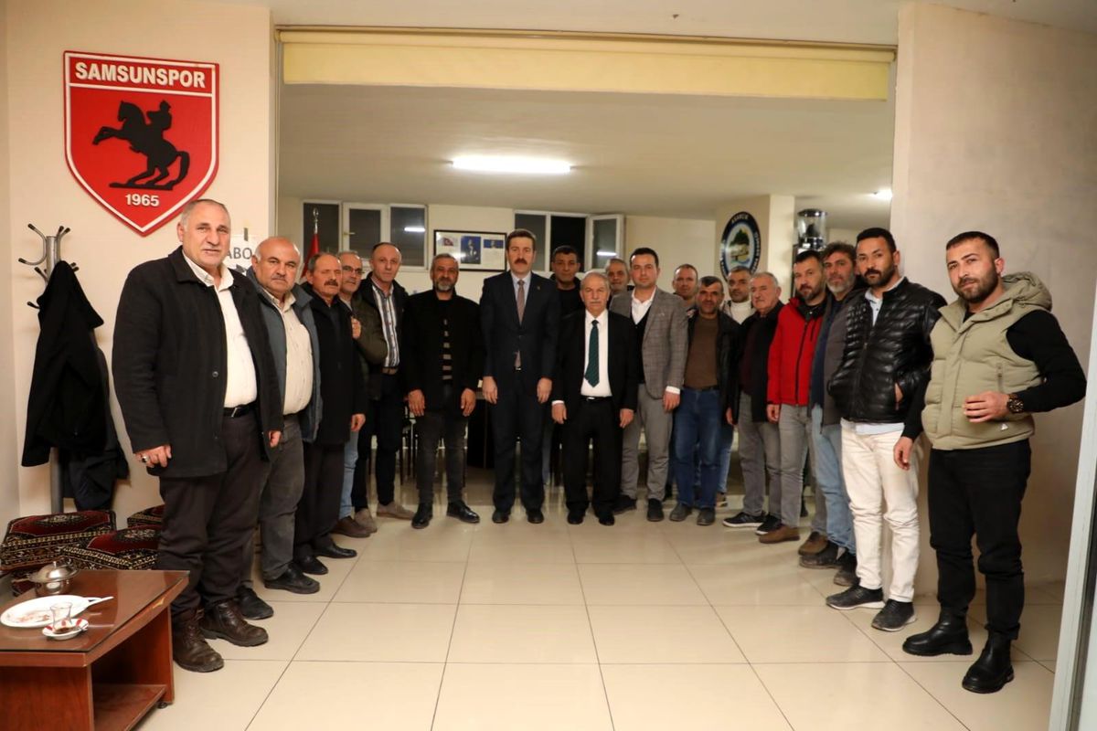 Samsun İlkadım Belediye Başkanı Necattin Demirtaş, Hemşeri Derneklerini Ziyaret Etti