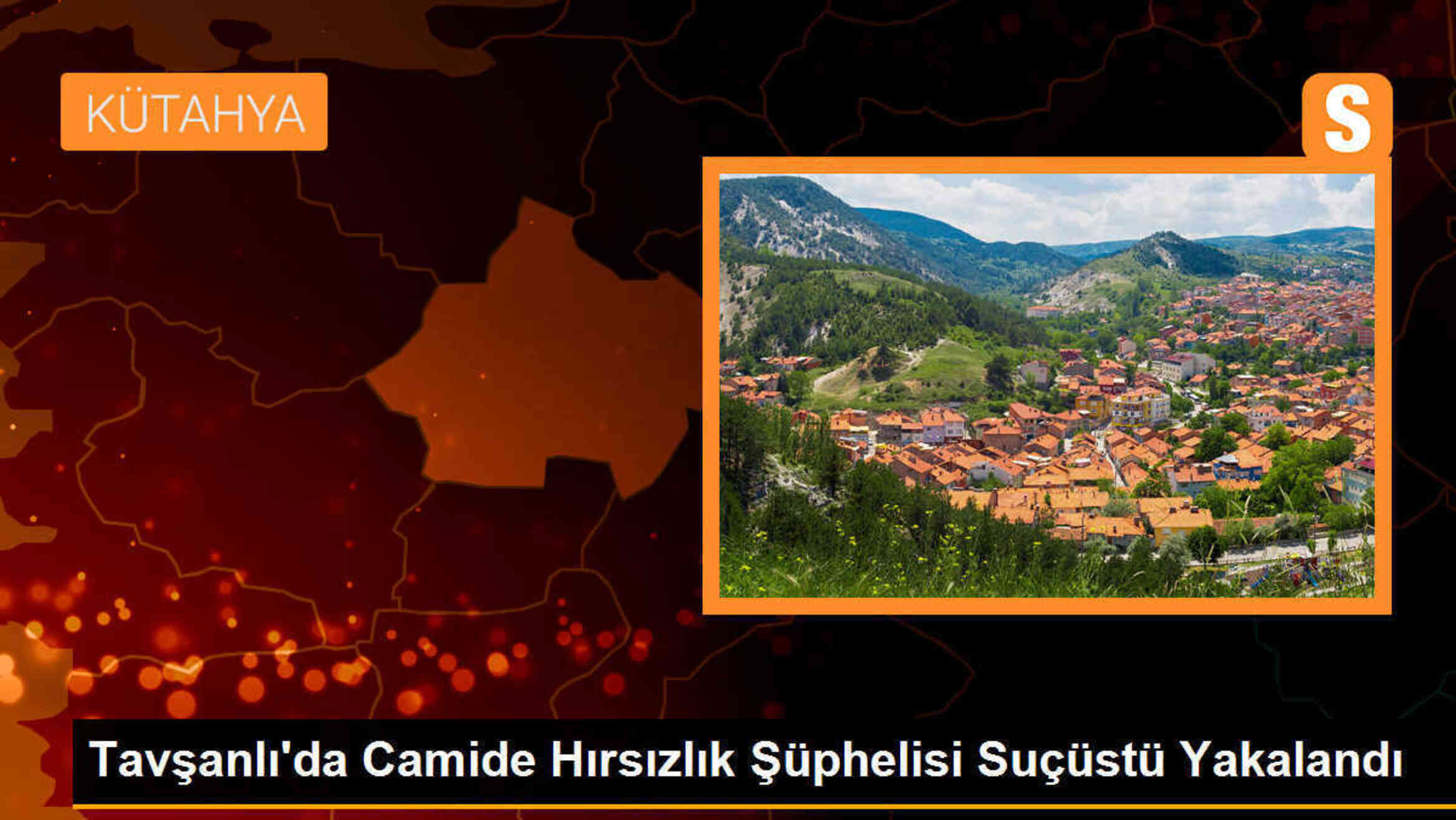 Tavşanlı\'da Camide Hırsızlık Şüphelisi Suçüstü Yakalandı