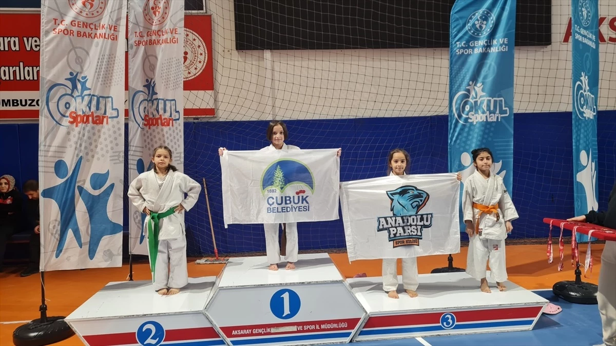 Çubuklu Sporcular İç Anadolu Minikler Bölge Şampiyonasında Başarı Kazandı