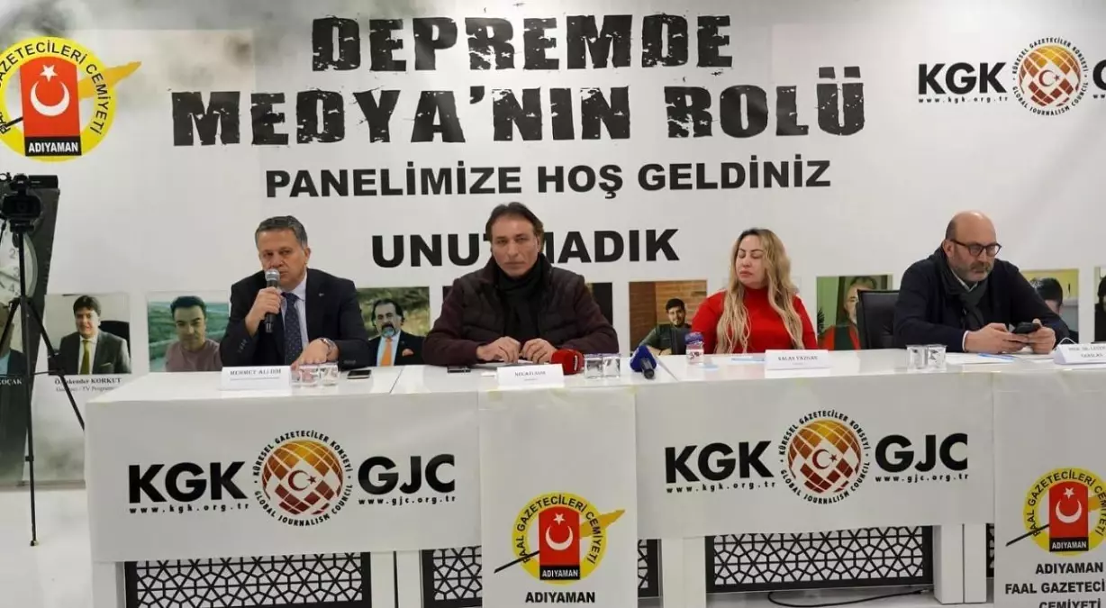 Adıyaman\'da Depremde Medyanın Rolü Konulu Panel Düzenlendi