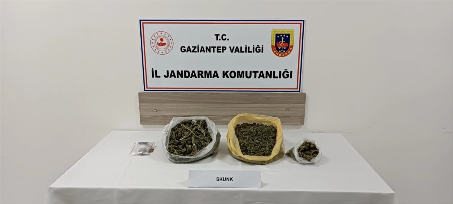Gaziantep\'te Uyuşturucu Operasyonunda Zanlı Tutuklandı