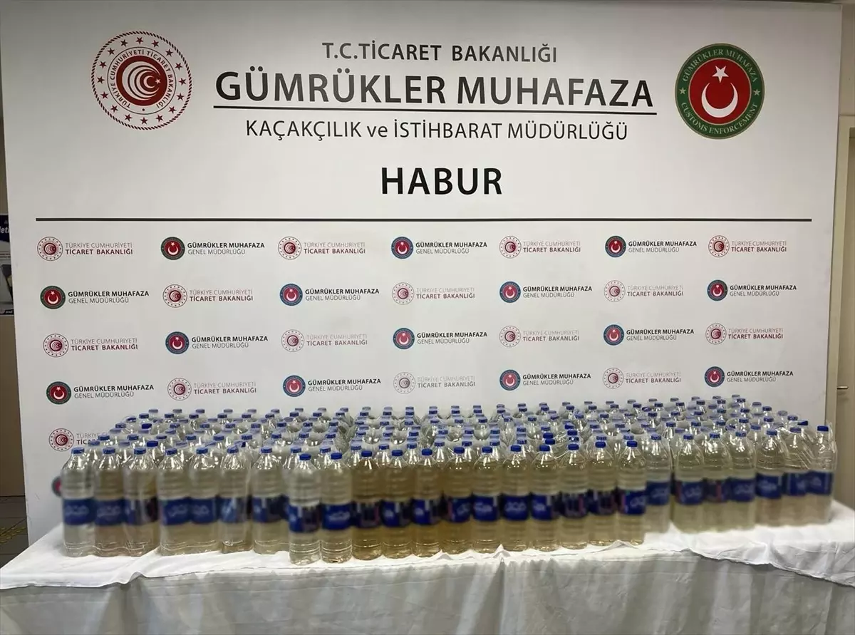 Habur Gümrük Kapısı\'nda 345 Kilogram Metamfetamin Ele Geçirildi