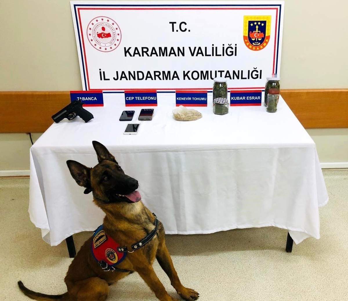 Karaman\'da uyuşturucu operasyonunda 1 şüpheli gözaltına alındı