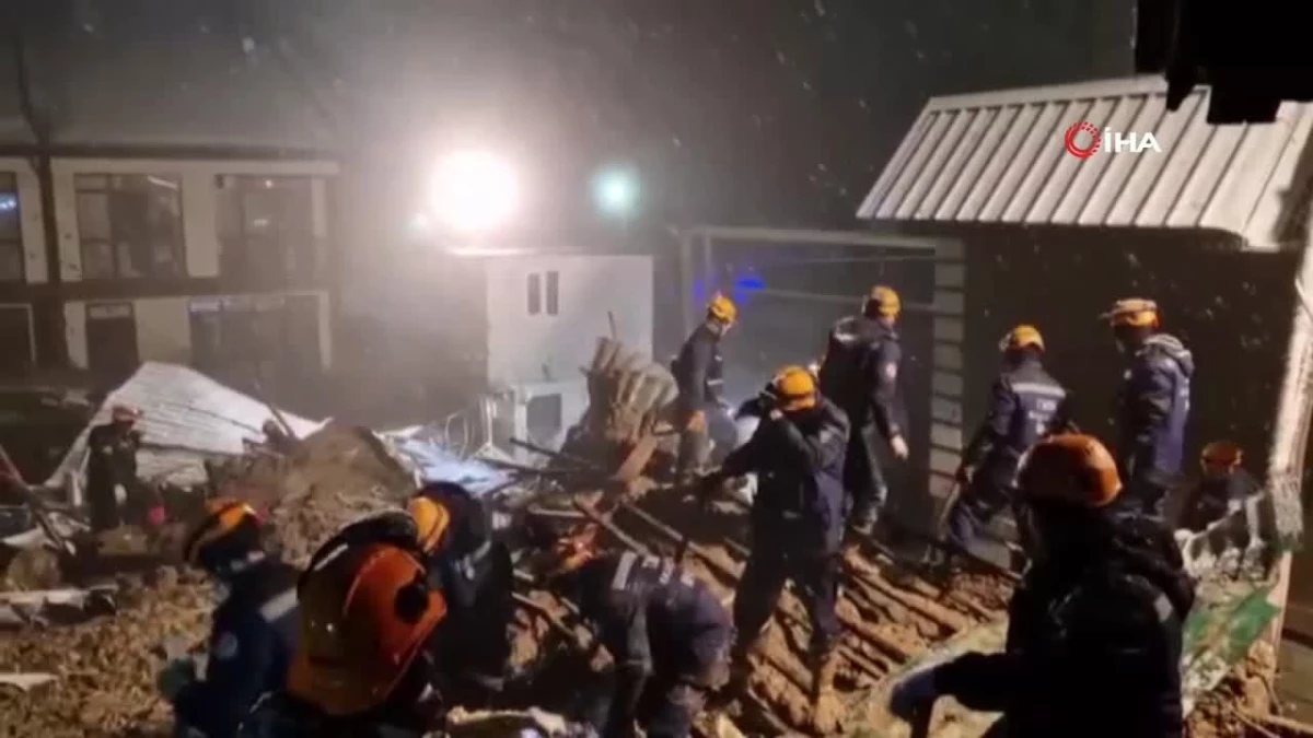 Kazakistan\'da toprak kayması: 1 ölü
