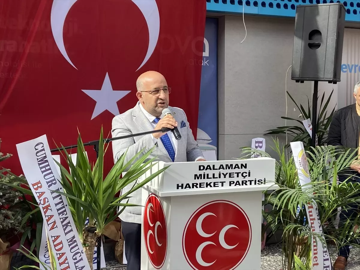 MHP Dalaman İlçe Başkanlığı binası açıldı