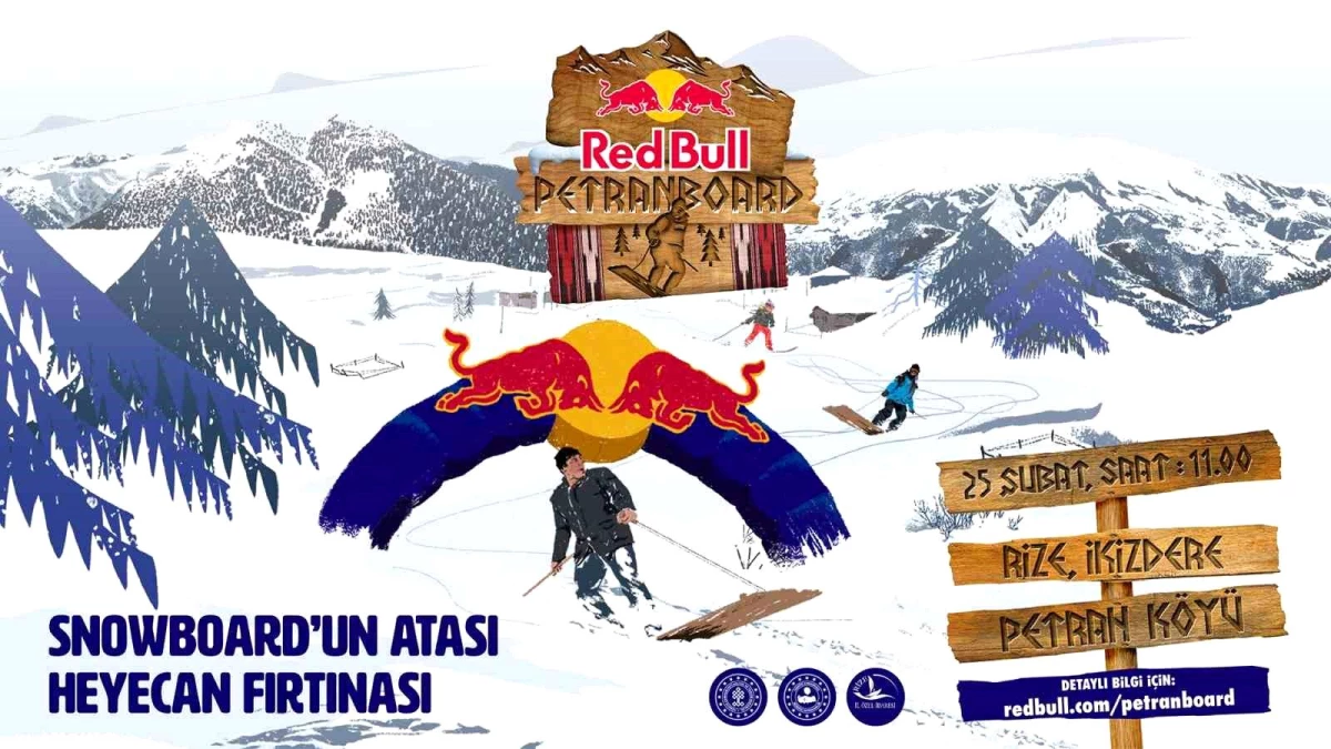 Red Bull Petranboard, Rize\'nin İkizdere ilçesinde düzenlenecek