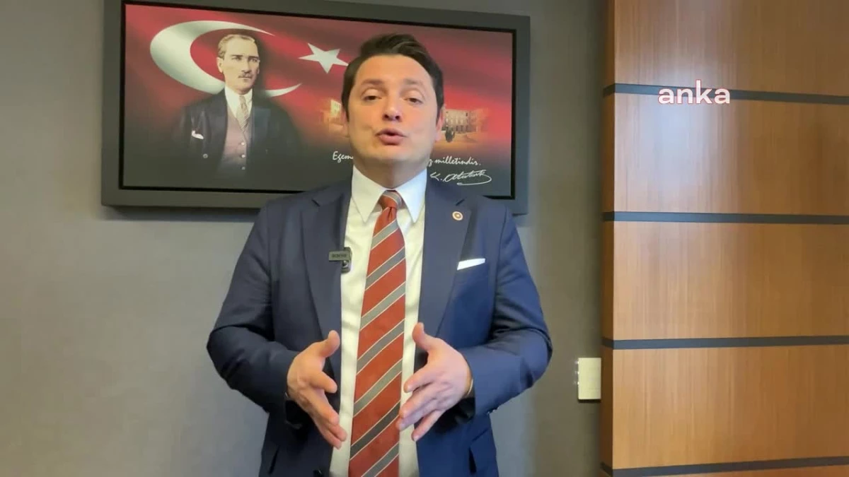 CHP Milletvekili Turan Taşkın Özer, Cumhurbaşkanı Başdanışmanı Mehmet Uçum\'u eleştirdi