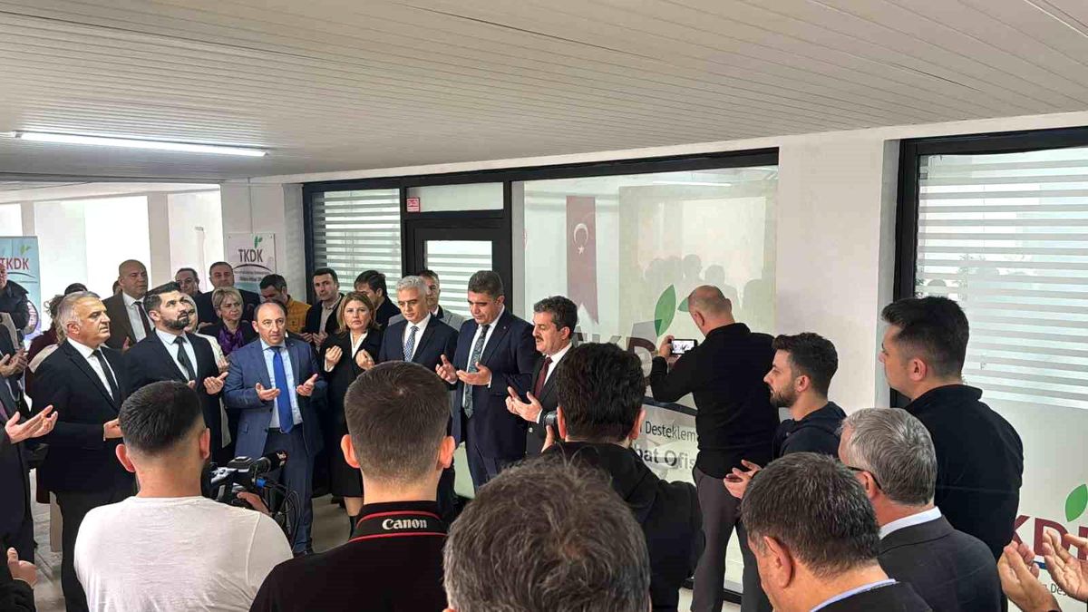 Tarım ve Kırsal Kalkınmayı Destekleme Kurumu\'nun 18. Şubesi Düzce\'de Hizmete Açıldı