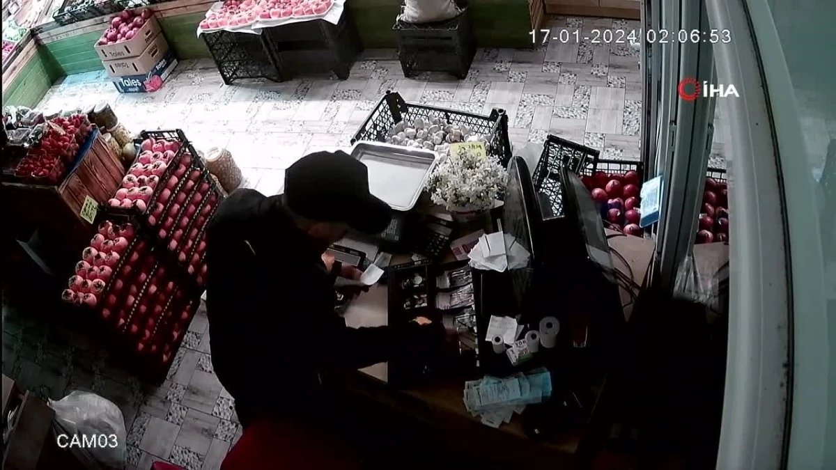 Mersin\'de 6 iş yerinde hırsızlık yapan şahıs kameralara yakalandı