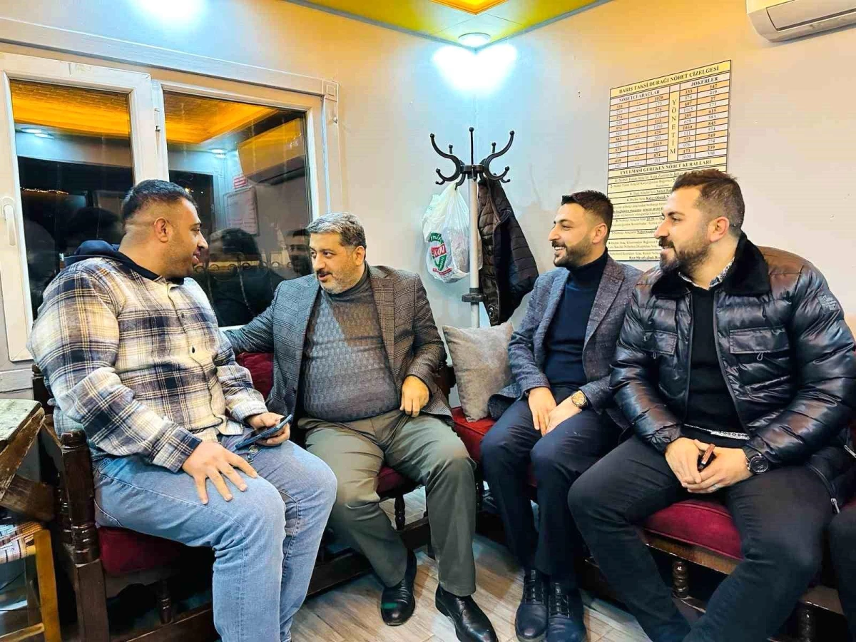 AK Parti Diyarbakır İl Başkanı ve Ekibi Sorunların Çözümü İçin Saha Çalışmalarını Sürdürüyor