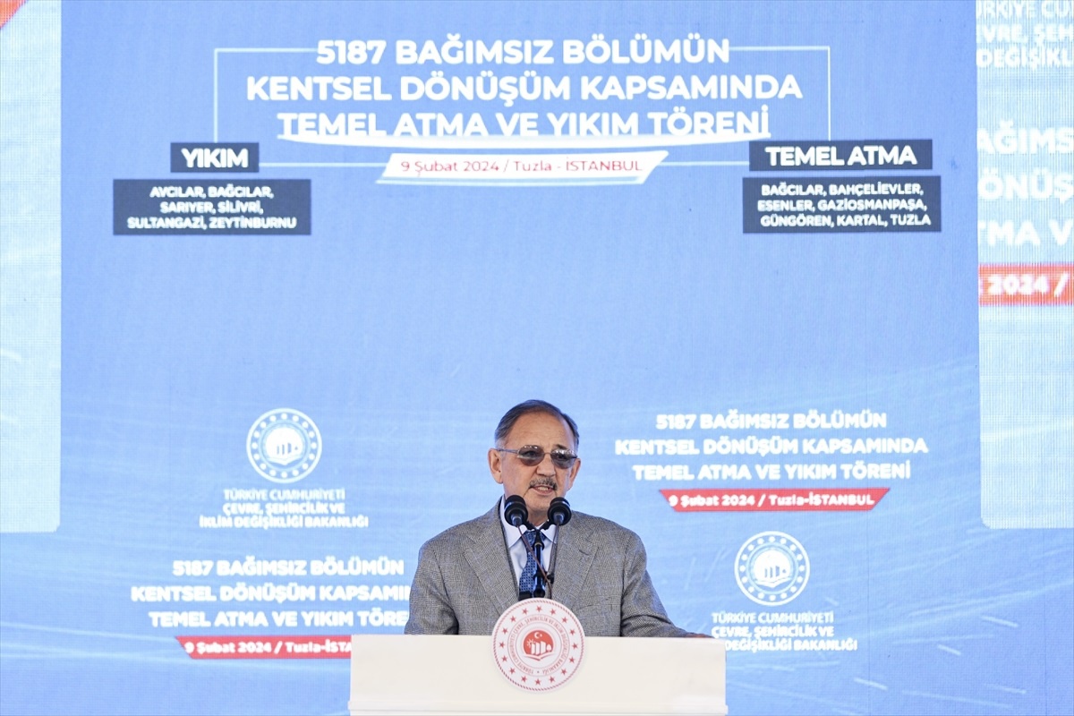 Çevre Bakanı Özhaseki: İstanbul için yerimizde duramıyoruz