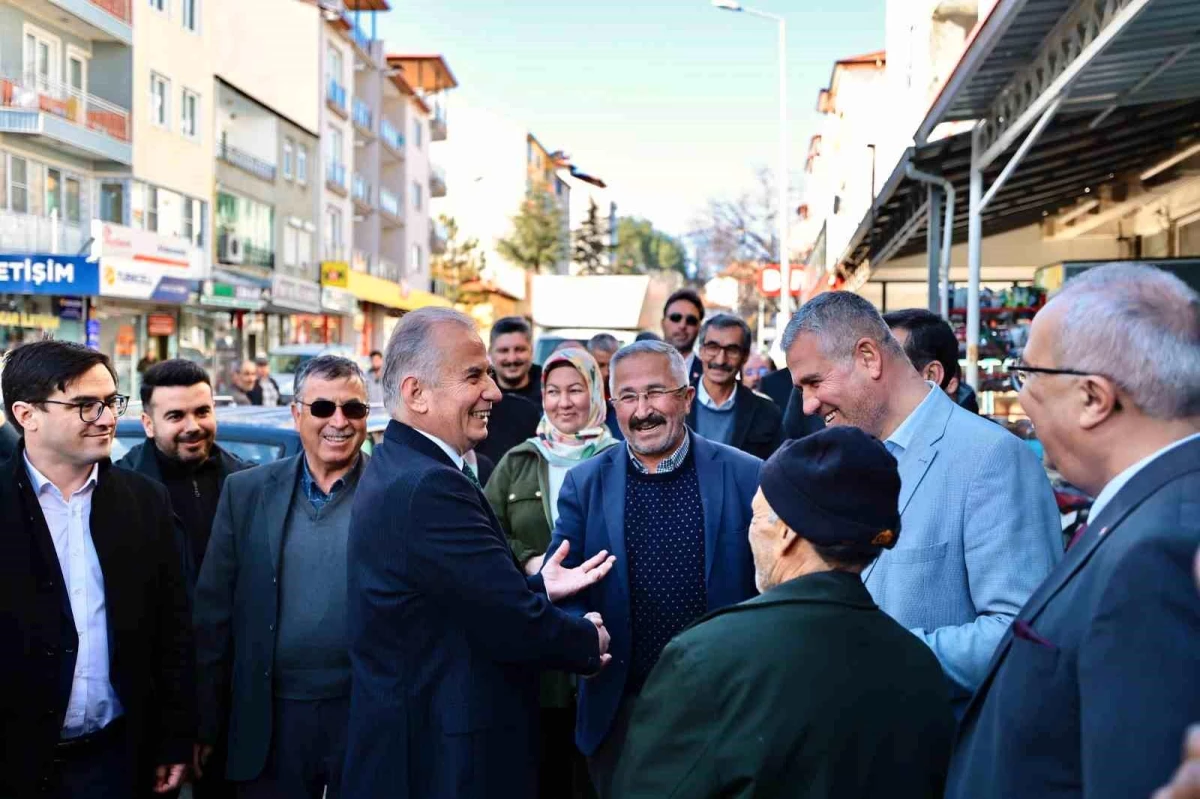 Denizli Büyükşehir Belediye Başkanı Osman Zolan, Çameli\'de seçim çalışmalarına başladı